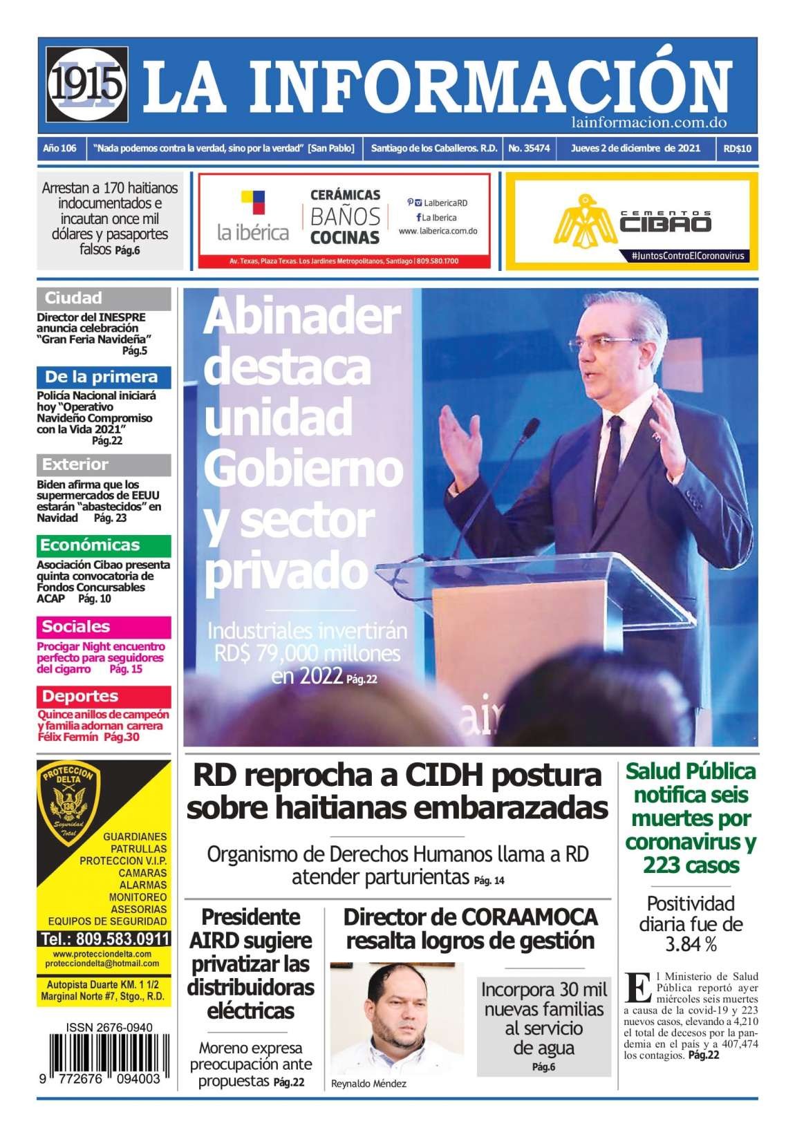 Edición Impresa 02/12/2021