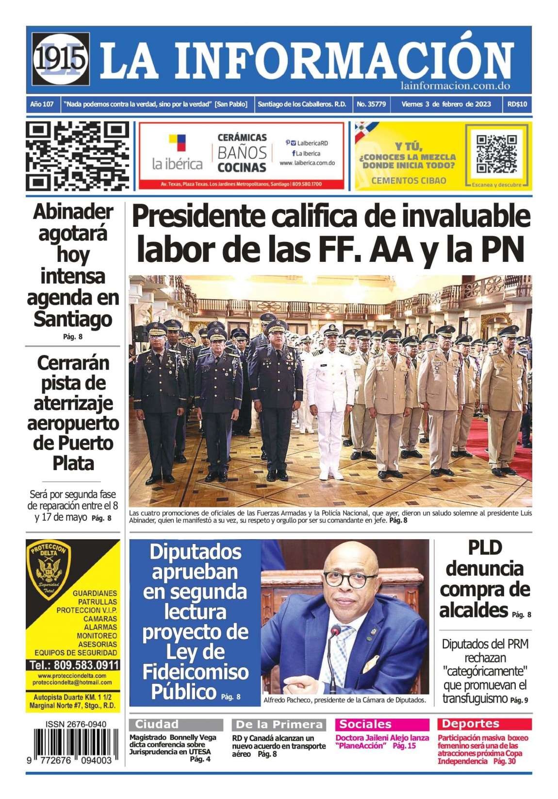 Edición Impresa 03/02/2023