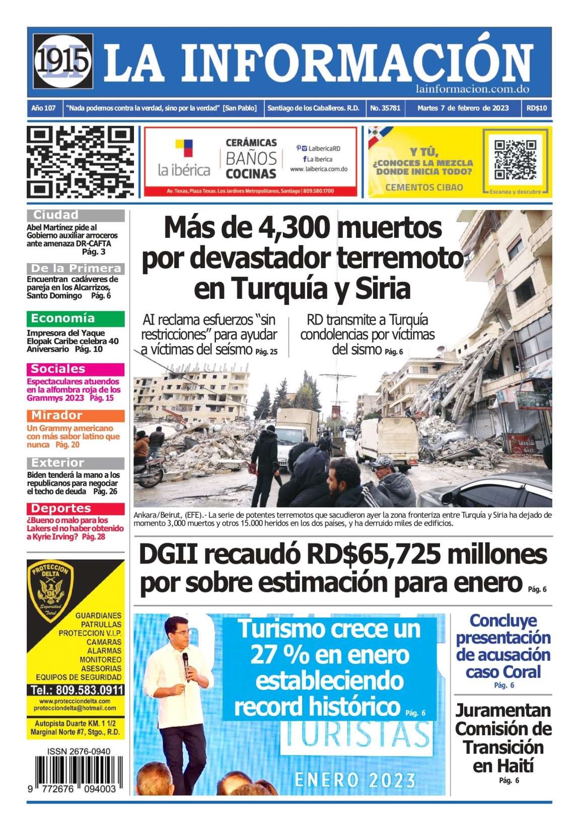 Edición Impresa 07/02/2023