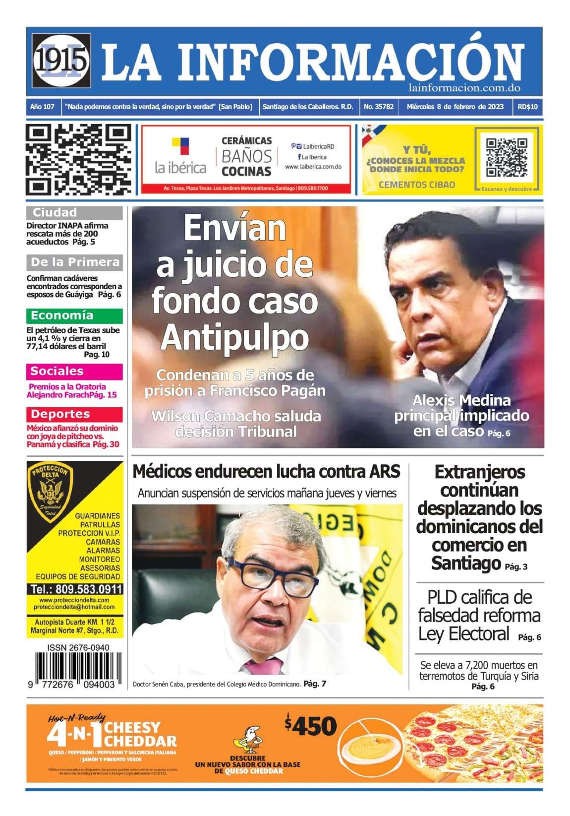 Edición Impresa 08/02/2023