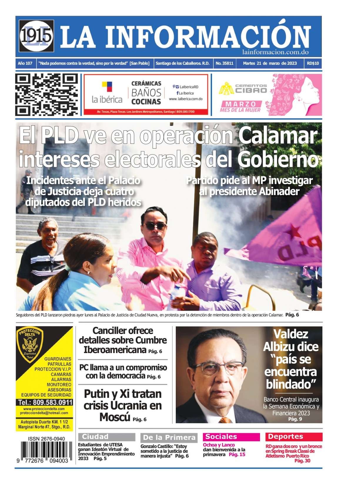 Edición Impresa 21/03/2023