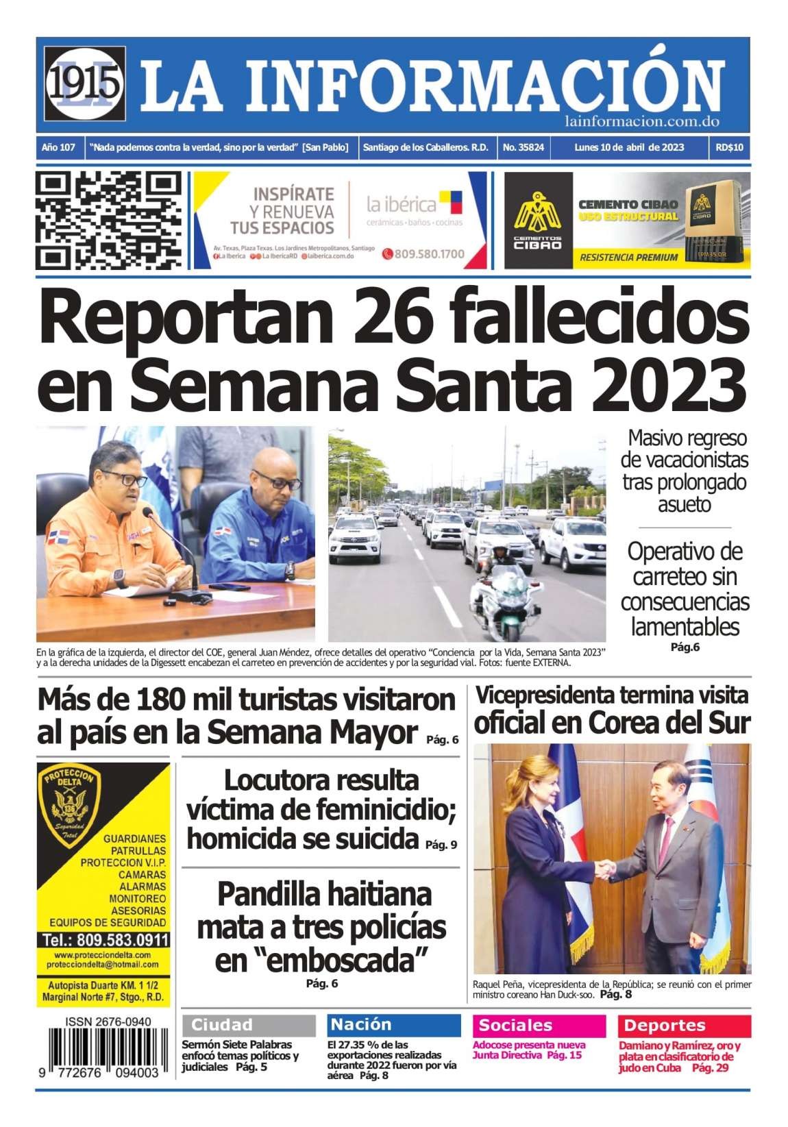 Edición Impresa 10/04/2023