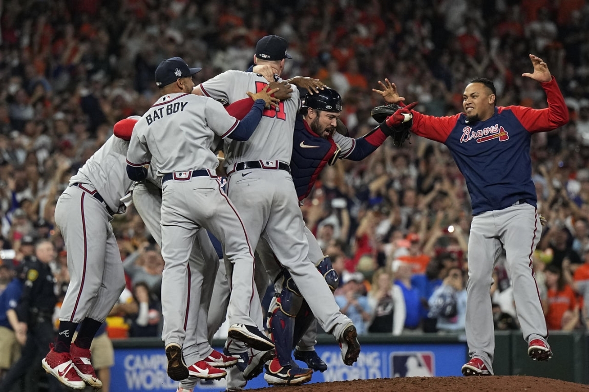 Bravos de Atlanta derrota a Houston y ganan la Serie Mundial de