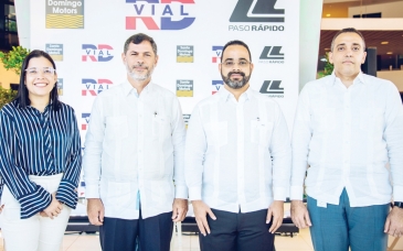 Marielly Figueroa, Aníbal Rodríguez, Efraín Hirujo y Blas Fernández.