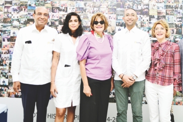 Federico Domínguez, Lisbeth Domínguez, Jeannette Domínguez, Carlos Federico Domínguez y Sonia Domínguez. (Fotos: Carlos CHICON).