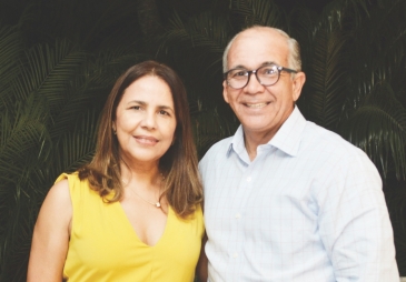 Carmen Filpo y Pedro Genaro Pérez.