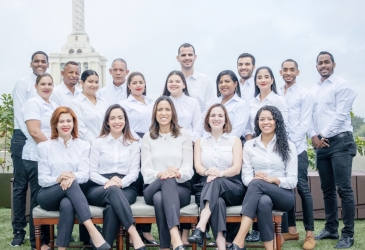 Equipo del Centro de Convenciones y Cultura Dominicana UTESA.