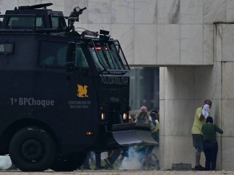 La Policía recupera el control del Congreso, Presidencia y Supremo de Brasil