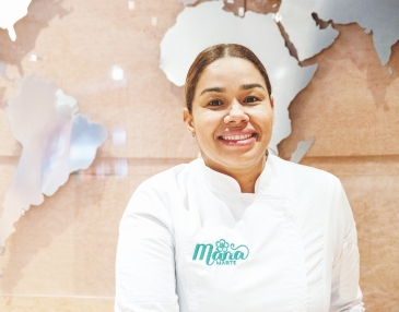 María Marte cumple su sueño: una escuela de cocina "accesible para todos"