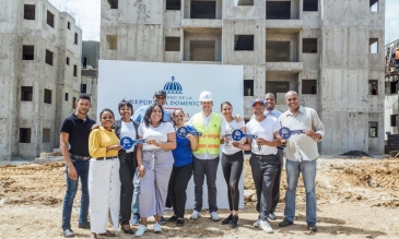 Gobierno resalta avances construcción apartamentos en Santiago