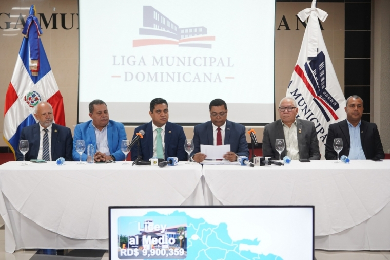 Liga Municipal Dominicana detalla recursos entregados a los alcaldes del país
