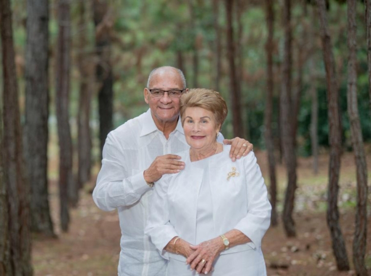 Sergio y Marina Ortiz, 63 años de un matrimonio feliz