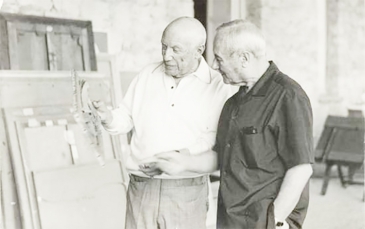 Picasso, entre amigos