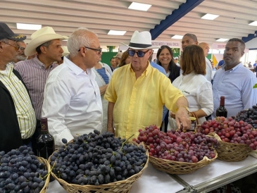 Uva y vino de Neiba con destacada participación en Feria Agropecuaria 2023