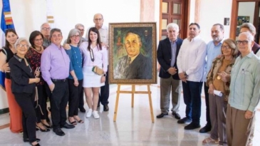 DGBA recibe donación de retrato al óleo