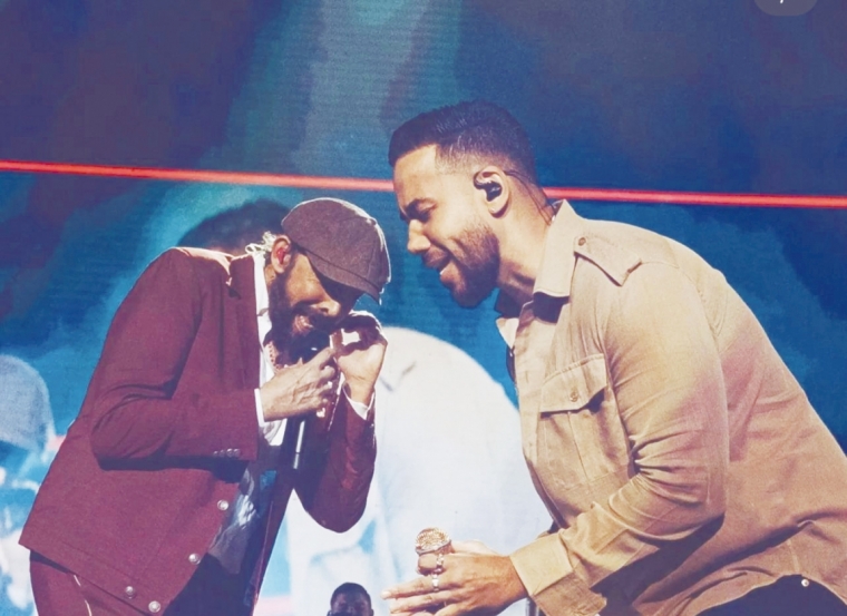 Romeo Santos sorprende a Juan Luis Guerra en El Madison Square Garden