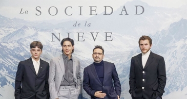 La sociedad de la nieve', nominada al Globo de Oro a la mejor película de  habla no inglesa