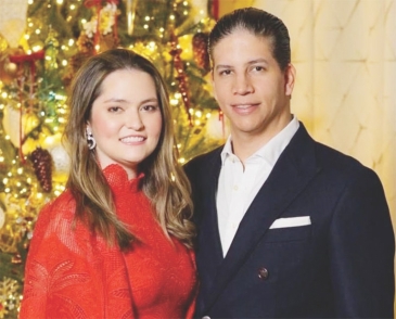 Alexandra Grullón de Estrella y Eduardo Guarionex Estrella.