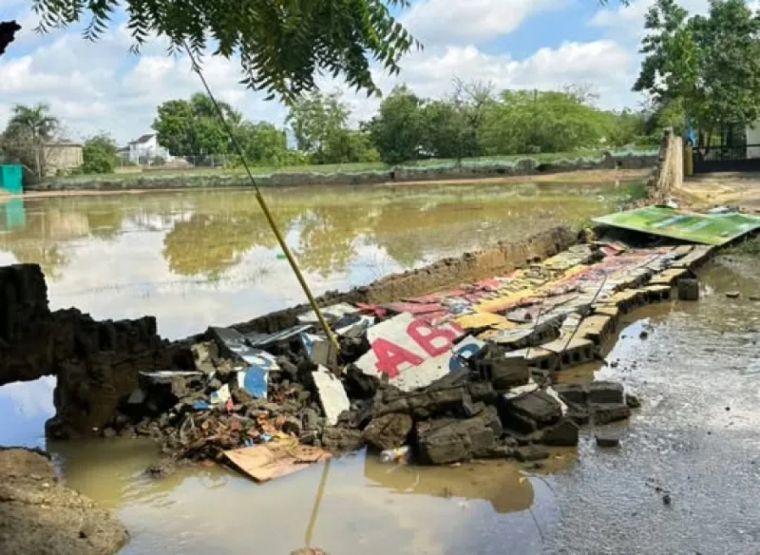 Lluvias provocan daños en zonas  de Puerto Plata, Montecristi y Valverde
