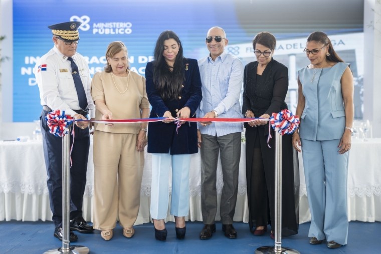 Procuradora General inaugura nueva Fiscalía en La Vega