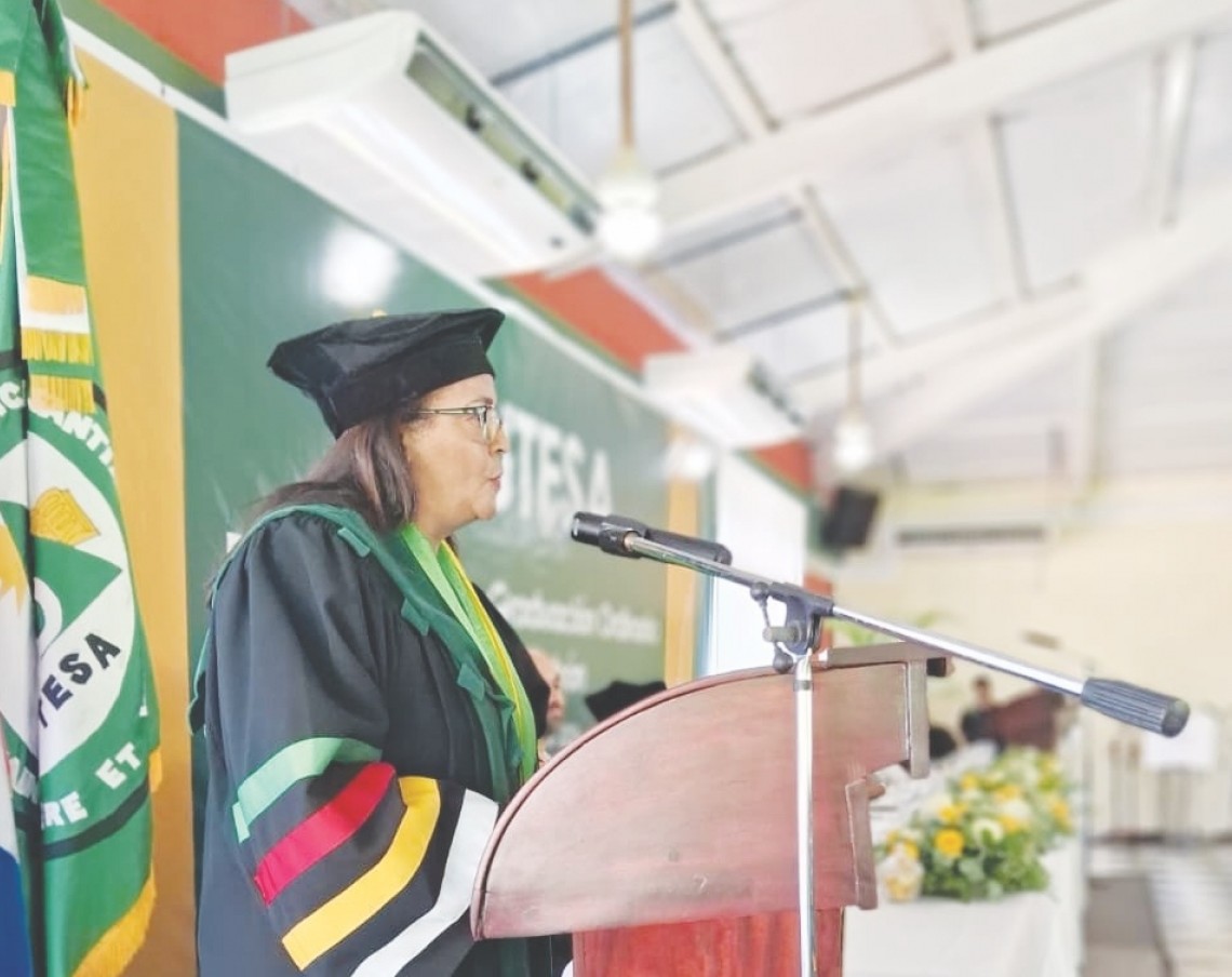 Doctora Haydeli Toribio, rectora de UTESA-Dajabón.