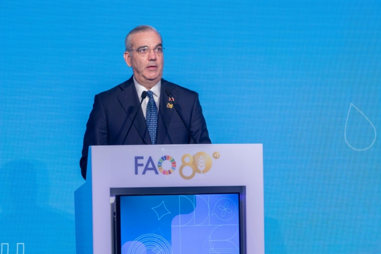 Abinader ante la FAO: “Combatir  el hambre es una obligación Moral”